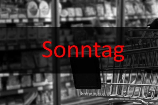 Verkaufsoffener Sonntag heute