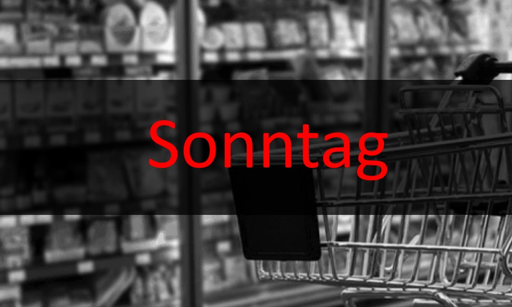 Verkaufsoffener Sonntag heute BundesPressePortal